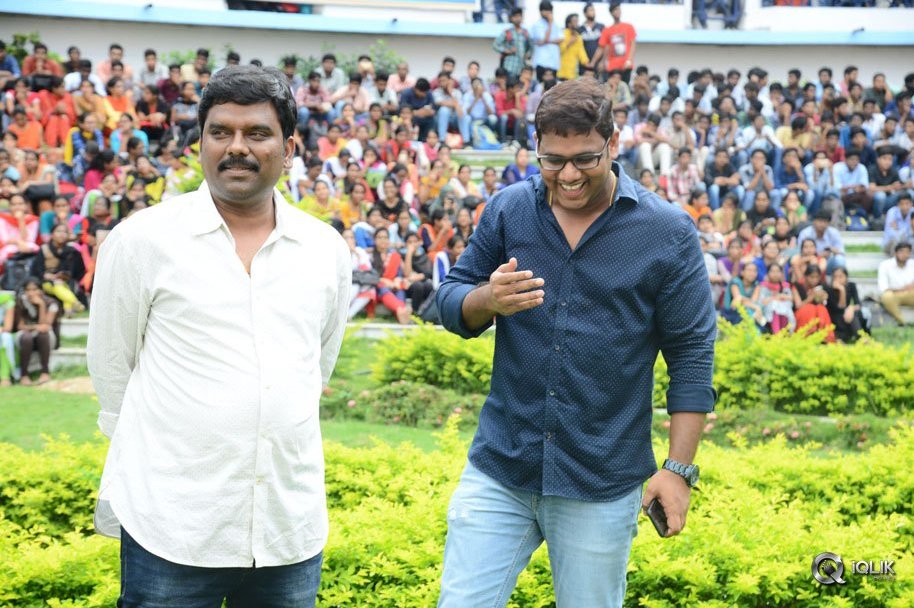 Mahnubhavudu-Movie-2nd-Song-Launch-At-Vignan-College